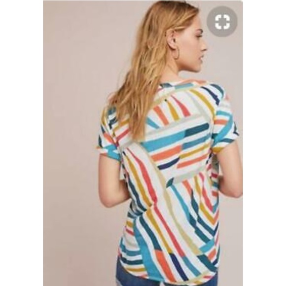 NWT Anthropologie T.la Kalindi Tied Tee - Picture 3 of 7